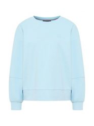 ELBSAND Bluza "Geske" w kolorze błękitnym rozmiar: L. Niebieskie bluzy damskie ELBSAND, l, bez wzorów, bez kaptura. Za 179.80 zł.