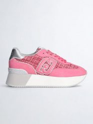 Liu Jo Sneakersy w kolorze srebrno-różowym rozmiar: 38. Różowe obuwie sportowe damskie Liu Jo, bez zapięcia. Za 325.79 zł.