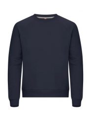 Clique Miami PRO Bluza z Okrągłym Dekoltem French Terry – Dark Navy. Niebieskie bluzy damskie CLIQUE, s, bez wzorów, z bawełny, bez kaptura. Za 183.24 zł.