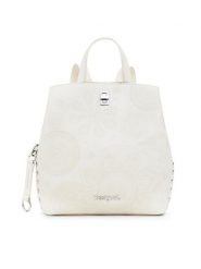 Desigual Plecak Dejavu Sumy 25SAKP28 Écru. Plecaki Desigual, bez wzorów, ze skóry. Za 199.99 zł.