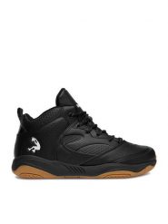 SHAQ Buty do koszykówki WB-SPIN MOVE AQ95001B-BT Czarny. Czarne buty sportowe chłopięce Shaq, ze skóry, bez zapięcia. Za 199.99 zł.