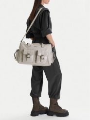 G-Star Raw Torebka EO-LDA8482J Szary. Szare torebki klasyczne damskie G-Star Raw, z materiału, bez dodatków. Za 359.99 zł.