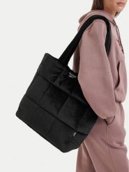 Reebok Torebka CWBEO-RBK-B-008-10 Czarny. Czarne shopper bag Reebok, bez wzorów, z materiału, bez dodatków. Za 149.99 zł.