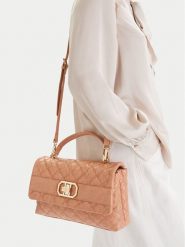 Nine West Torebka EO-Jorra-LDA8453 Pomarańczowy. Brązowe torebki klasyczne damskie Nine West, z materiału, bez dodatków. Za 349.99 zł.