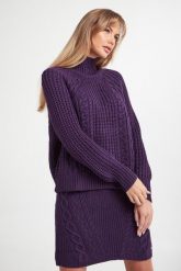 Sweter damski wełniany JOOP!. Swetry klasyczne damskie Joop!, s, z wełny, bez kołnierzyka. W wyprzedaży za 902.85 zł.