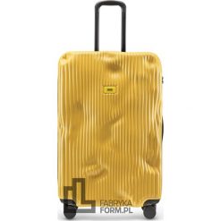 Walizka Stripe duża Mustard Yellow. Żółte walizki Crash Baggage, bez wzorów, duże. Za 1,800.00 zł.