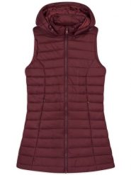 Northwood Kamizelka pikowana "Norwich" w kolorze bordowym rozmiar: XL. Czerwone kamizelki damskie Northwood, xl, bez wzorów, bez kaptura. Za 130.99 zł.