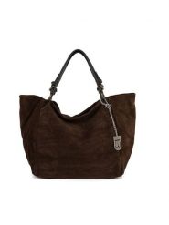 Lucca Baldi Skórzany shopper bag "Gimignano" w kolorze brązowym - 45 x 50 x 20 cm rozmiar: onesize. Brązowe shopper bag Lucca Baldi, bez wzorów, z materiału, na ramię, bez dodatków. Za 307.46 zł.