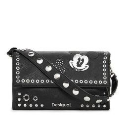 Torebka Desigual. Czarne torebki klasyczne damskie Desigual, bez dodatków. Za 219.99 zł.