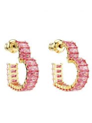 Swarovski Kolczyki Matrix 5706340 Złoty. Żółte kolczyki damskie Swarovski, metalowe. Za 579.99 zł.