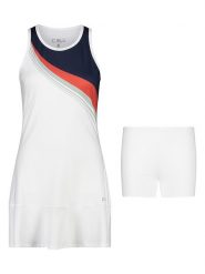 CMP Sukienka funkcyjna 2w1 w kolorze białym rozmiar: 38. Białe sukienki damskie CMP, bez wzorów, z materiału, sportowe, bez ramiączek. Za 142.06 zł.