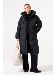 Garcia Płaszcz zimowy w kolorze czarnym rozmiar: M. Czarne płaszcze damskie Garcia, na zimę, m, bez wzorów, z puchu, bez kaptura. Za 545.19 zł.