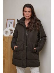 Curvy Lady Kurtka pikowana w kolorze khaki rozmiar: 44/46. Brązowe kurtki damskie Curvy Lady, bez wzorów, bez kaptura. Za 180.06 zł.