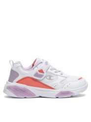 Champion Sneakersy WAVE S32782-WW004 Biały. Białe buty sportowe dziewczęce Champion, bez wzorów, z materiału, bez zapięcia. Za 169.99 zł.