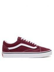 Vans Tenisówki Old Skool VN000CR5ZCF1 Bordowy. Czerwone obuwie sportowe damskie Vans, z materiału, bez zapięcia, tenisowe. Za 189.99 zł.