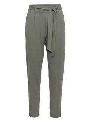 MOSS COPENHAGEN Spodnie "Popye" w kolorze khaki rozmiar: XL. Brązowe spodnie materiałowe damskie Moss Copenhagen, bez wzorów, z materiału. Za 166.88 zł.