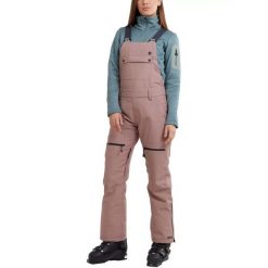 Damskie spodnie narciarskie Fundango Sakura Bib. Czerwone spodnie sportowe damskie FUNDANGO, na zimę, xs, bez wzorów, narciarskie. Za 549.90 zł.