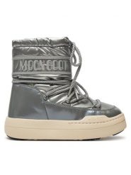Moon Boot Śniegowce Junior Park Boot 80D3440020 Srebrny. Szare kozaki dziewczęce Moon Boot, bez wzorów, z materiału, bez obcasa, bez zapięcia. Za 529.99 zł.
