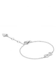 Guess Bransoletka JUBB06 048JW Srebrny. Szare bransoletki damskie Guess, srebrne. Za 168.99 zł.