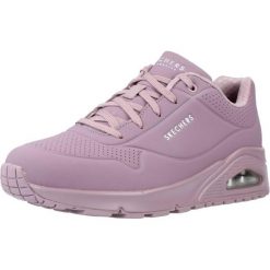 Buty SKECHERS UNO STAND ON AIR Fioletowy. Czerwone obuwie sportowe damskie Skechers, z materiału, bez zapięcia, trekkingowe, Skechers Sport. Za 310.99 zł.