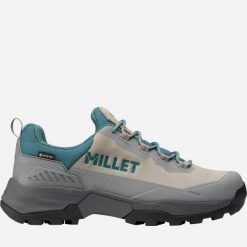 Buty turystyczne damskie Millet Ubic Low GoreTex wodoodporne. Brązowe obuwie trekkingowe damskie Millet, z gore-texu, bez zapięcia. Za 849.00 zł.