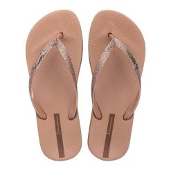 Kapcie Ipanema, damskie. Brązowe kapcie damskie Ipanema, z gumy. Za 97.99 zł.