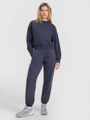 4F Spodnie dresowe joggery damskie - szare XS. Szare spodnie dresowe damskie 4F, bez wzorów, z bawełny. W wyprzedaży za 119.99 zł.