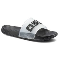Czarne Klapki Big Star Modne Damskie Buty Na Lato. Czarne klapki damskie Big Star, z aplikacjami, bez obcasa, bez zapięcia. Za 59.99 zł.