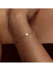 OR Carats Złota bransoletka z elementami ozdobnymi rozmiar: onesize. Żółte bransoletki damskie OR Carats, złote. Za 726.48 zł.