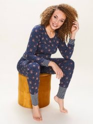 Charlie Choe Bluza "Wandering nights" w kolorze granatowym rozmiar: XS. Niebieskie bluzy damskie Charlie Choe, xs, bez wzorów, bez kaptura. Za 39.49 zł.