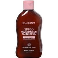 Bali Body - Watermelon Tanning Oil Spf 50 - Olejek Do Opalania Z Filtrem Spf 50 - Tanning Oil Watermelon Spf 50 - Dla Kobiet. Brązowe body i gorsety Bali Body, bez wzorów, ze skóry. Za 139.00 zł.