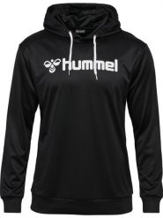 Bluza z kapturem Hummel Logo. Czarne bluzy damskie Hummel, m, bez wzorów, z materiału, z kapturem. Za 167.00 zł.