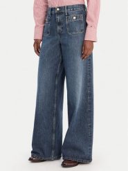 Tommy Hilfiger Jeansy WW0WW49387 Niebieski Wide Leg. Niebieskie jeansy damskie Tommy Hilfiger. Za 649.99 zł.
