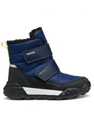 Geox Śniegowce J Trekkyup B Abx J46MBF 0FU54 C0749 M Granatowy. Niebieskie buty zimowe chłopięce Geox, z materiału, bez zapięcia. Za 239.99 zł.