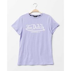 Koszulka damska Von Dutch Alexis. Białe koszulki damskie Von Dutch, bez wzorów, bez kołnierzyka, bez ramiączek. Za 221.00 zł.