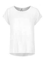 Sublevel Bluzka w kolorze białym rozmiar: XS. Białe bluzki damskie Sublevel, s, bez wzorów, z wiskozy, klasyczne, bez kołnierzyka, bez ramiączek. Za 43.99 zł.