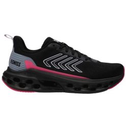 Buty sportowe MELROSE TUBES LITE (94494-065-M). Czarne obuwie sportowe damskie K-SWISS, bez zapięcia, do biegania. Za 189.00 zł.