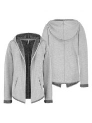 Sublevel Bluza w kolorze szarym rozmiar: XL. Szare bluzy damskie Sublevel, xl, bez wzorów, bez kaptura. Za 86.99 zł.