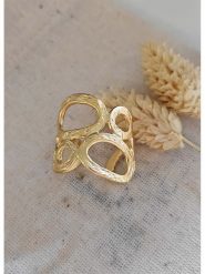 Atelier MIU Pozłacany pierścionek rozmiar: onesize. Żółte pierścionki damskie atelier MIU, pozłacane. Za 66.00 zł.