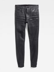 G-Star Dżinsy - Skinny fit - w kolorze ciemnoszarym rozmiar: W27/L30. Czarne jeansy damskie G-Star. Za 206.42 zł.