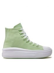 Converse Trampki Chuck Taylor All Star Motion Platform Stars A08100C Zielony. Zielone trampki damskie Converse, bez wzorów, z materiału, bez zapięcia. Za 309.99 zł.