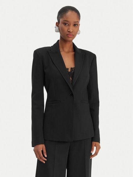 Patrizia Pepe Marynarka 8S0584/A715-K103 Czarny Regular Fit. Czarne marynarki i żakiety damskie Patrizia Pepe, s, bez wzorów, z wiskozy. Za 1,859.00 zł.