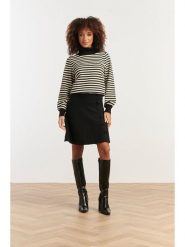 Smashed Lemon Spódnica w kolorze czarnym rozmiar: XXL. Czarne spódnice damskie Smashed Lemon, na co dzień, xxl, bez wzorów, midi. Za 104.99 zł.