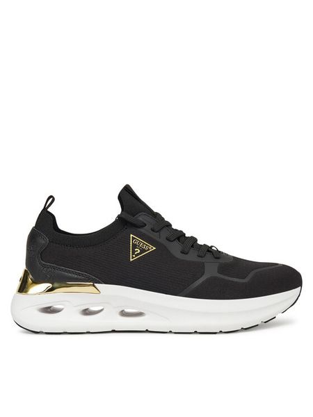 Guess Sneakersy FLJSOL FAB12 Czarny. Czarne obuwie sportowe damskie Guess, z materiału, bez zapięcia. Za 276.99 zł.