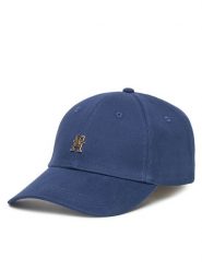 Tommy Hilfiger Czapka z daszkiem Elevated Chic AW0AW17631 Granatowy. Niebieskie czapki z daszkiem damskie Tommy Hilfiger, bez wzorów, z bawełny. Za 149.99 zł.