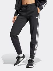 Adidas Spodnie dresowe w kolorze antracytowo-białym rozmiar: L. Białe spodnie dresowe damskie Adidas, l, bez wzorów, z dresówki. Za 188.85 zł.