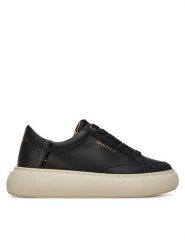 Alexander Smith Sneakersy Pearl SXBCPRW-7604-BLK Czarny. Czarne obuwie sportowe damskie Alexander Smith, ze skóry, bez zapięcia. Za 719.99 zł.
