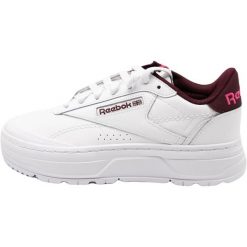 Buty damskie Reebok Club C Double GEO. Białe obuwie sportowe damskie Reebok, bez zapięcia, trekkingowe, Reebok Club. Za 490.00 zł.