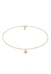 Elli Damski Choker Gwiazda Astro z opalem w srebrze próby 925 Sterling Silver Naszyjniki 1 ct. Szare naszyjniki damskie Elli, z opalem, srebrne. Za 208.99 zł.