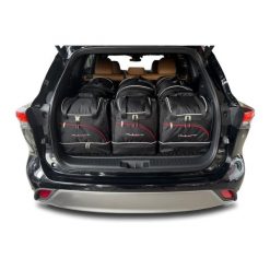 Torby Do Bagażnika Toyota Highlander Hev 2020+ 6Szt Kjust. Czarne torby podróżne KJUST, bez wzorów. Za 1,822.00 zł.